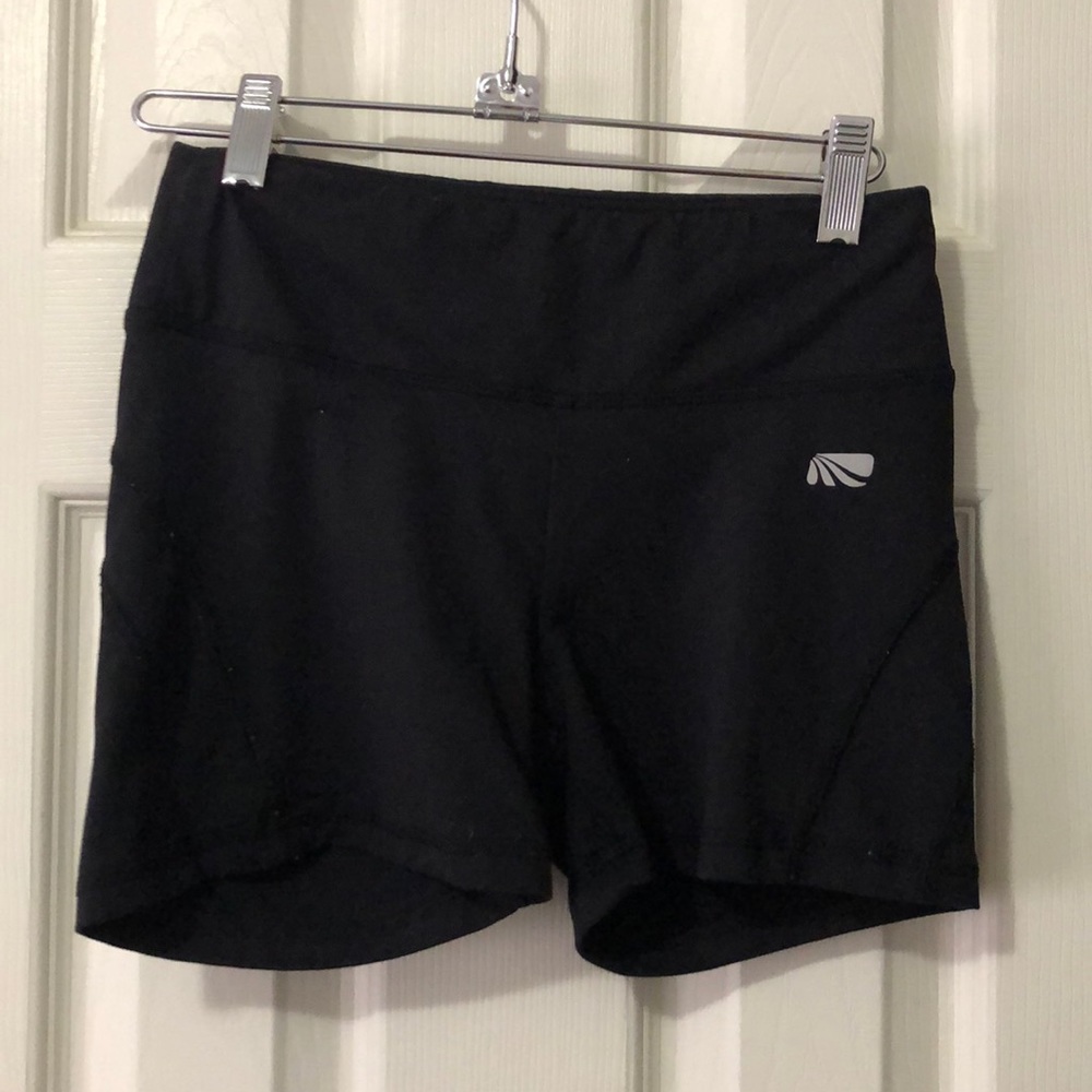 Black workout shorts